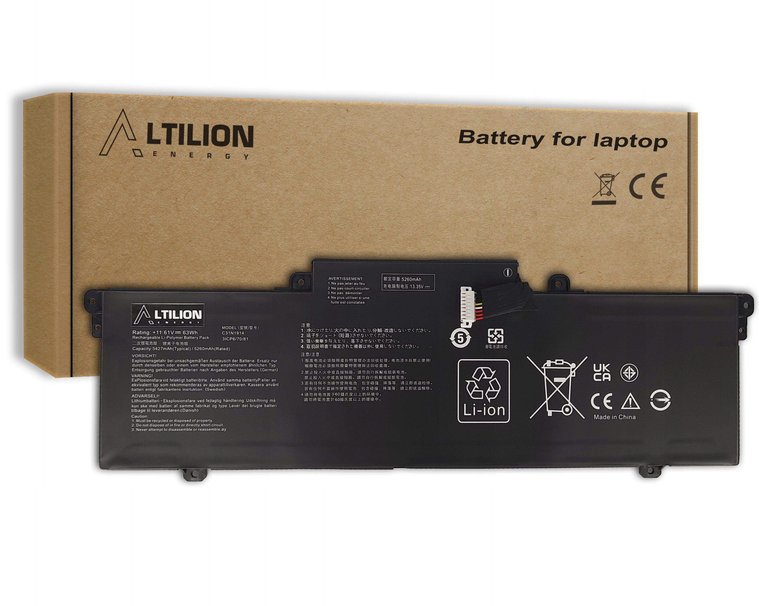 Bateria Altilion Energy C31N1914 kompatybilna z Asus