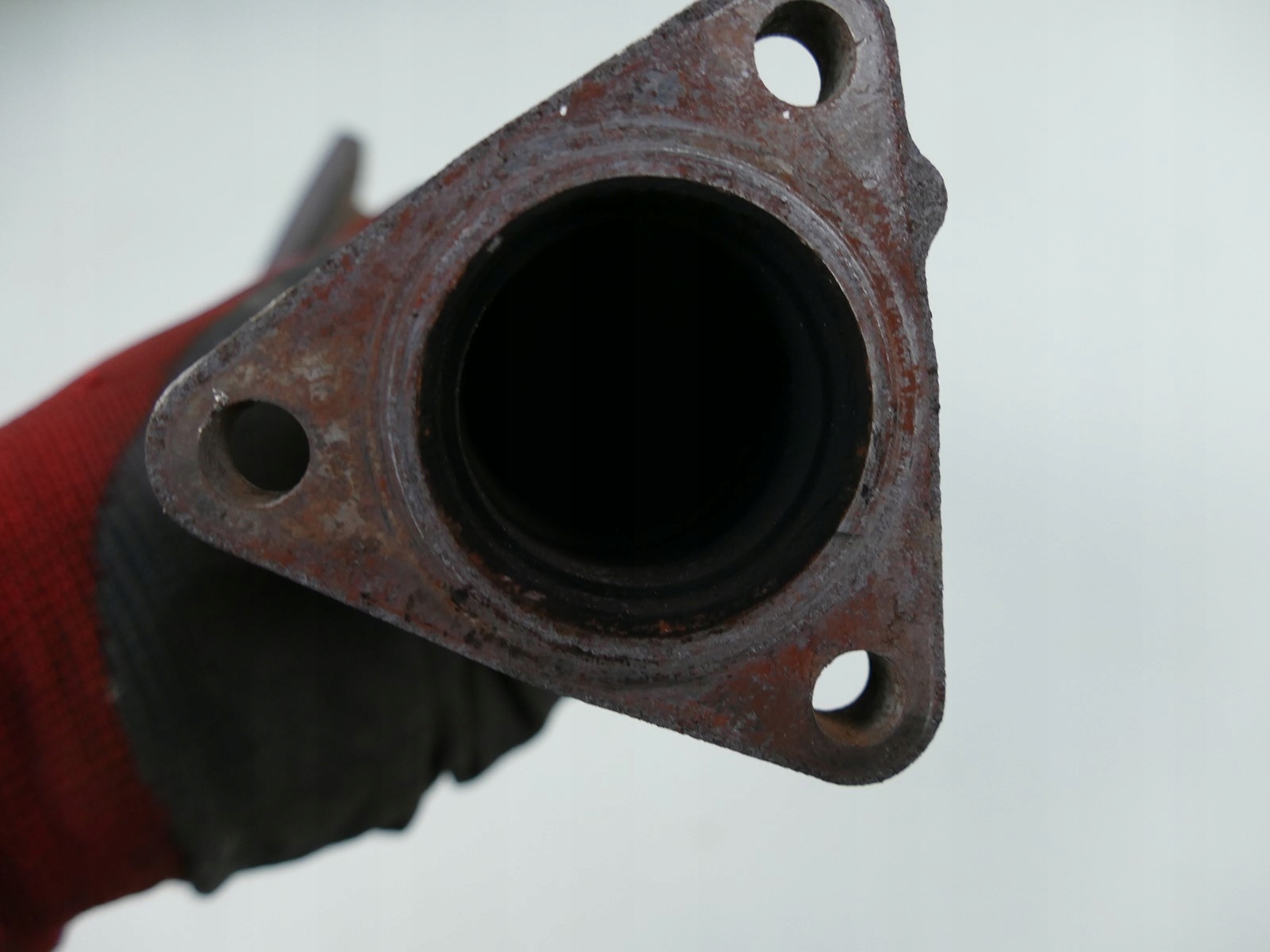 AUDI A8 D3 3.0 TDI pipe of an exhaust header pipe