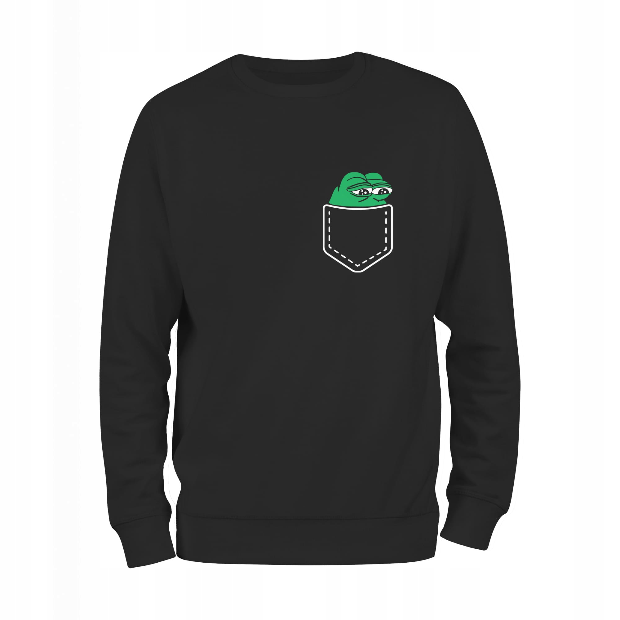 

Pepe w kieszeni smutna żaba sad frog bluza męska