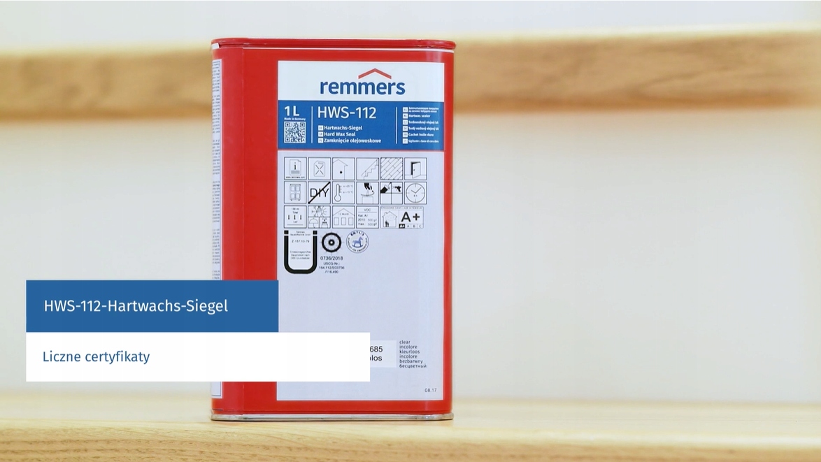 Remmers HWS-112-Hartwachs-Siegel 1 l bezbarwny EAN (GTIN) 4004707173889