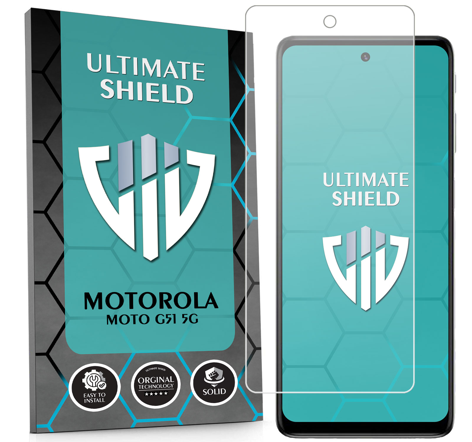 Sklo 3x Displej 7x Fotoaparát Rychlý Objektiv Pro Motorola Moto G51 5G