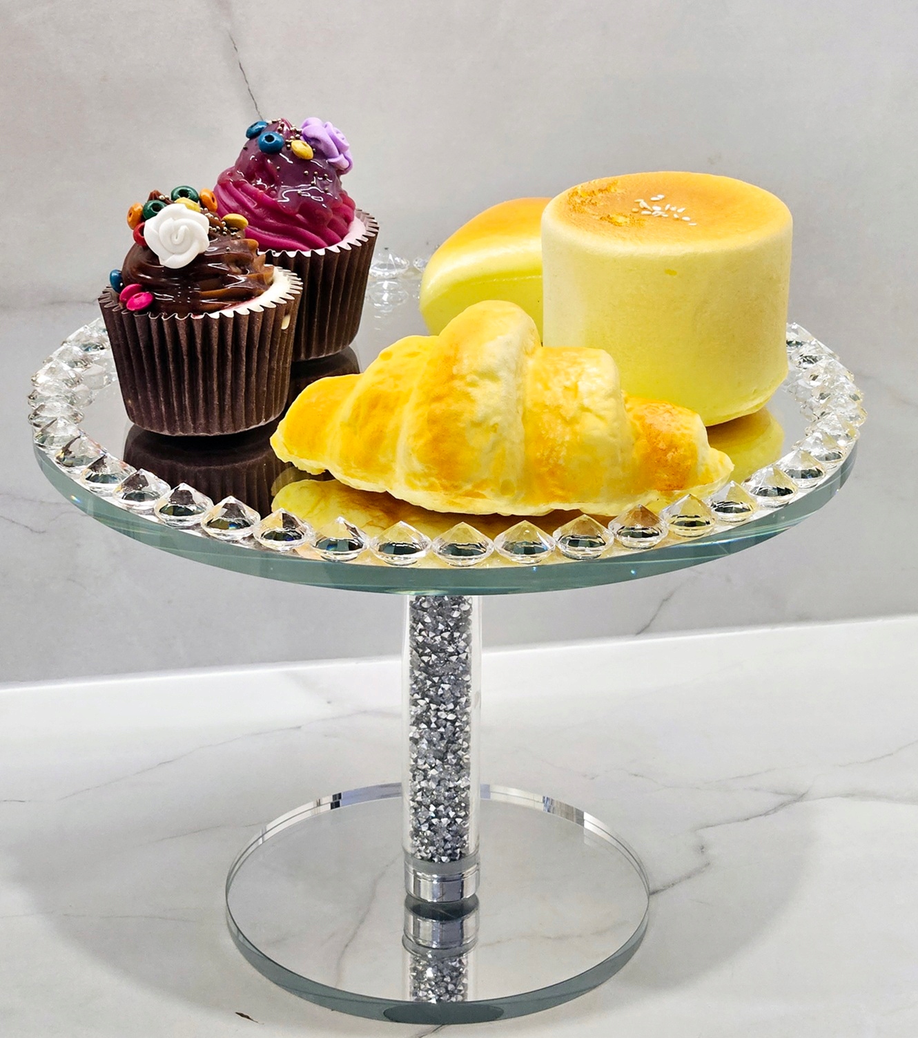 PATERA SZKLANA NA CIASTA OWOCE ⌀ 30 cm LUSTRZANA EAN (GTIN) 5904302060128