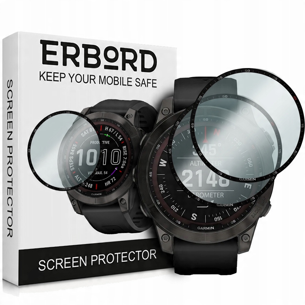 

2x Szkło Hybrydowe Erbord Do Garmin Fenix 7X