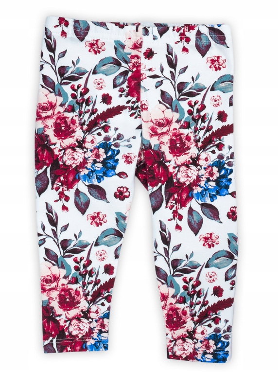 

Legginsy Bawełniane getry leggi w kwiaty 110