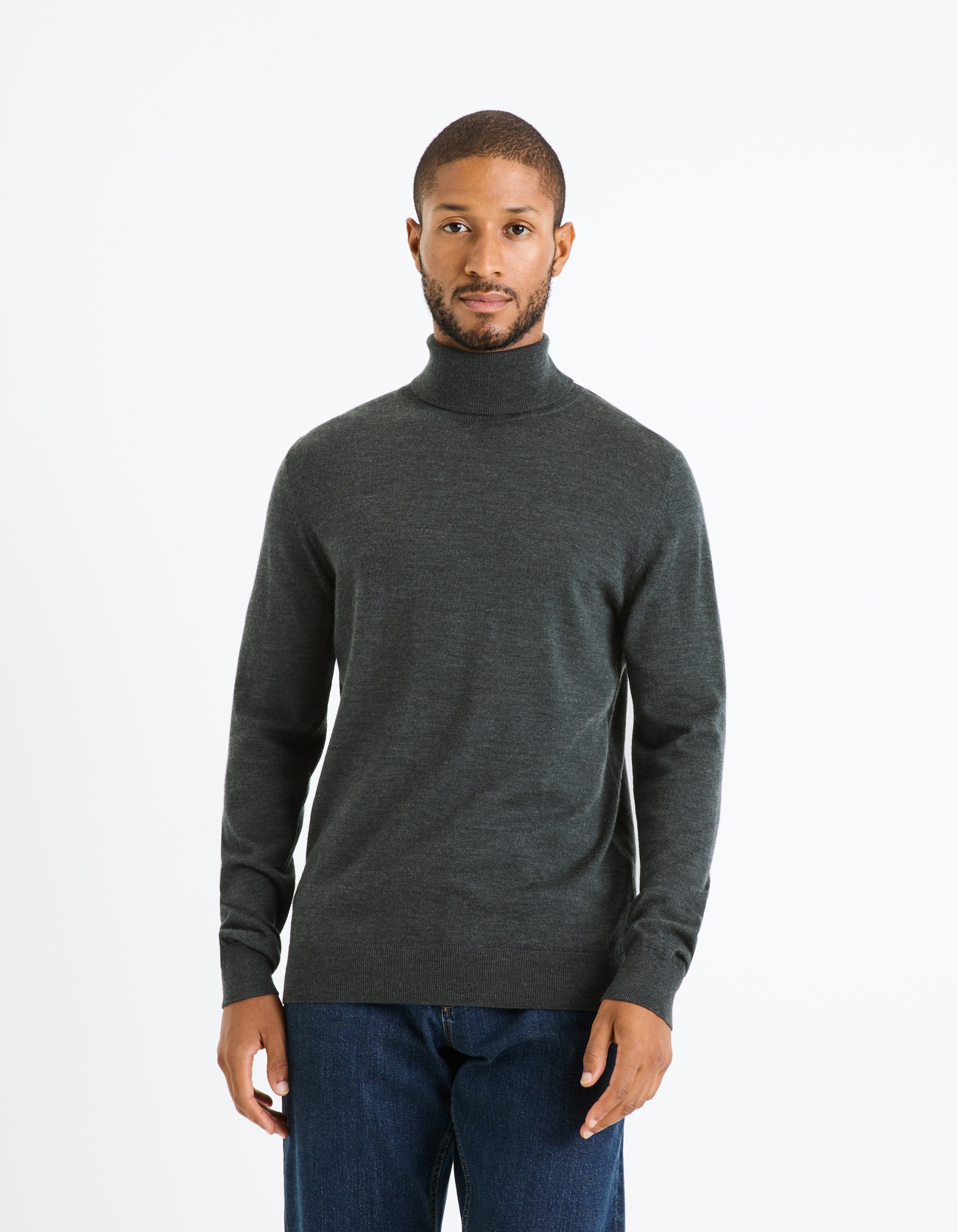Celio Svetr Menos s rolákem merino