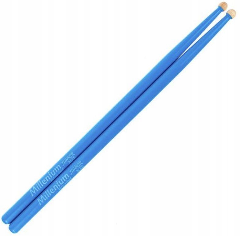 Junior Sticks Hickory Blue pałki perkusyjne krótkie, dla dzieci Millenium