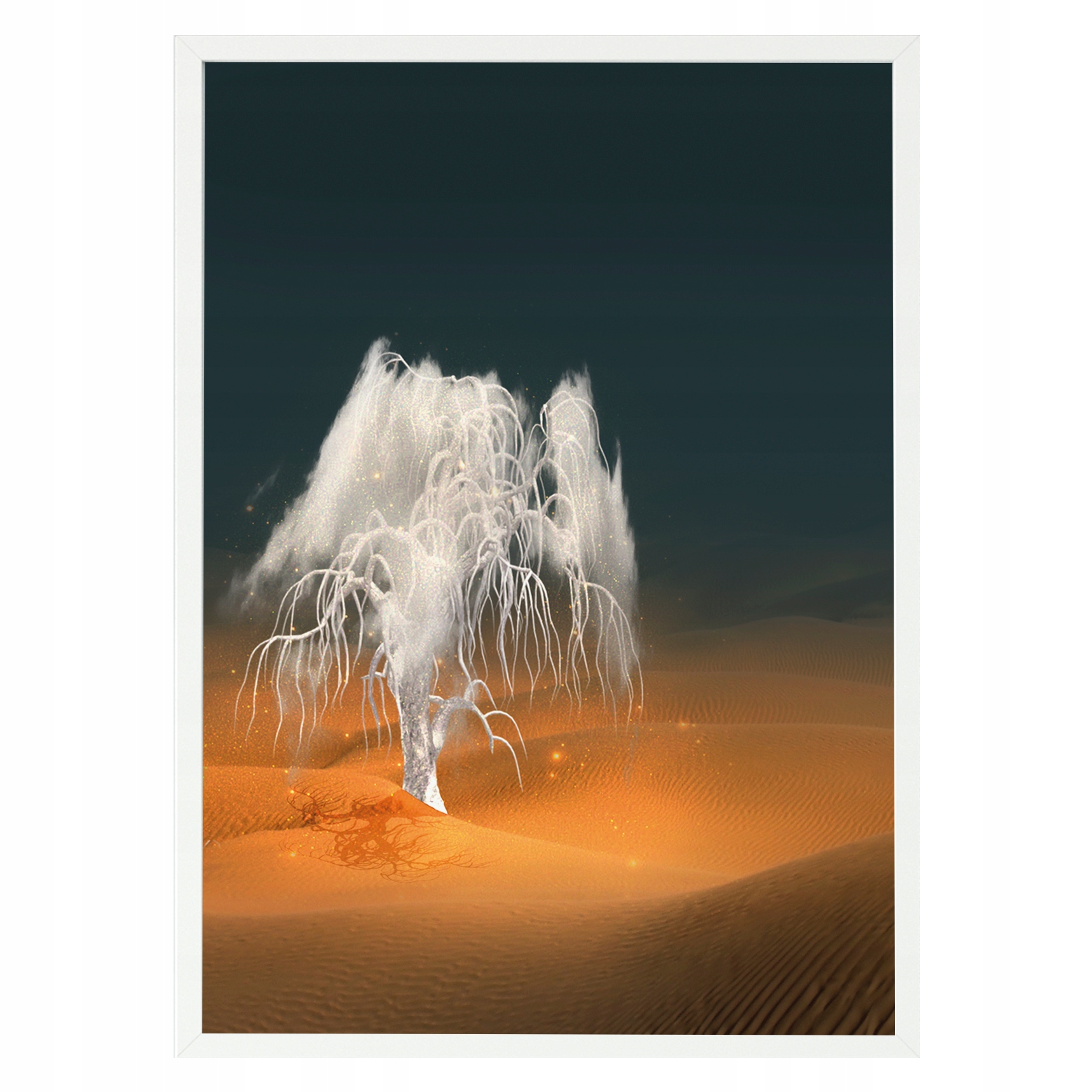 

Plakat w ramie duży 40x60cm drzewo