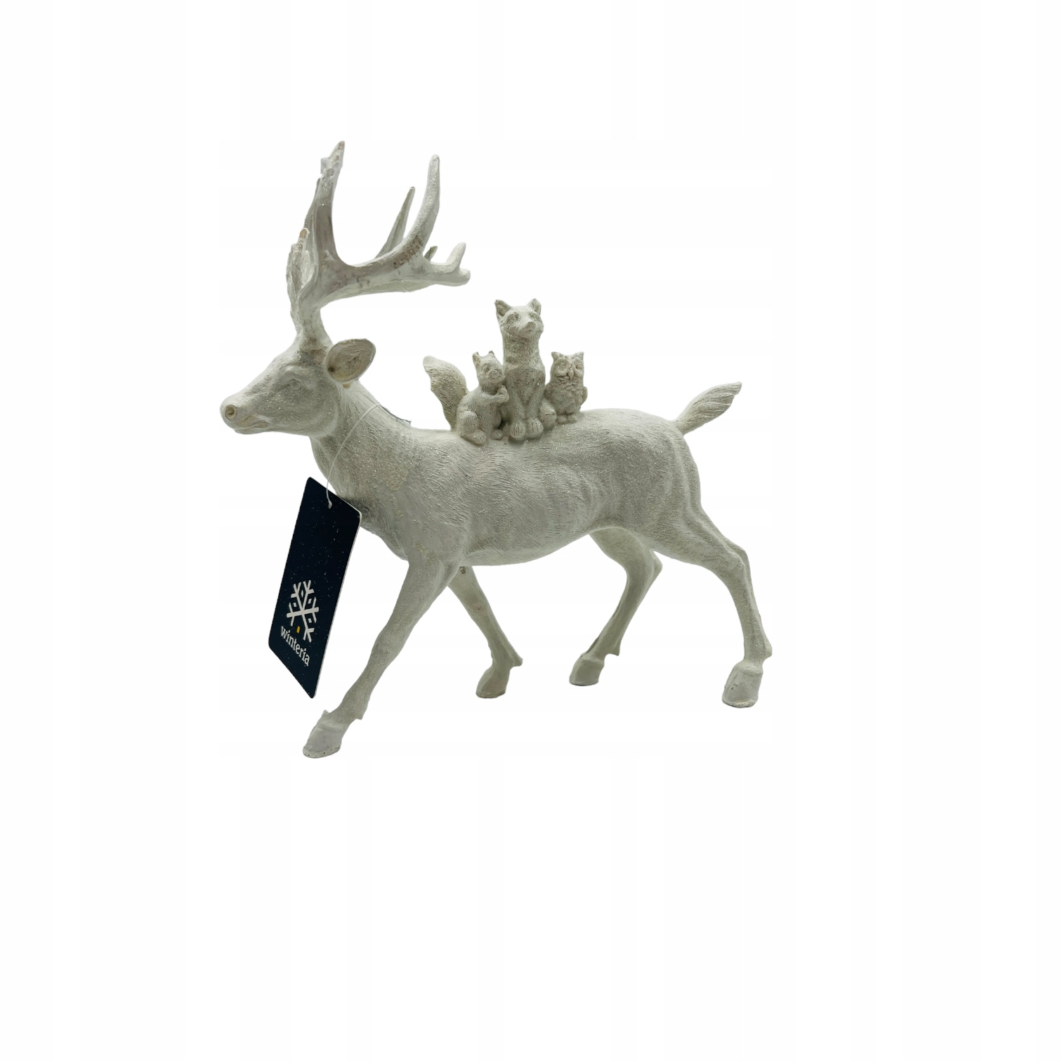 Figurka RENIFER LAPONIA Jeleń i Przyjaciele BOHO L
