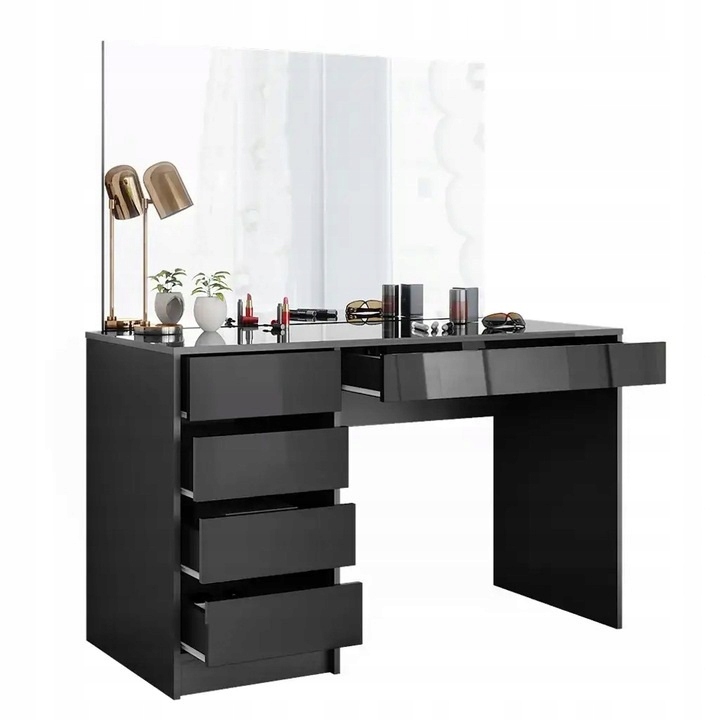 TOALETKA SHERRY ANTRACYT WYSOKI POŁYSK VICCO