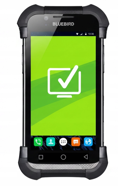 Бронированный блок развертки 2Д вифи андроида терминала ЭФ500Р блуберд мобильный для ПОС ВМС