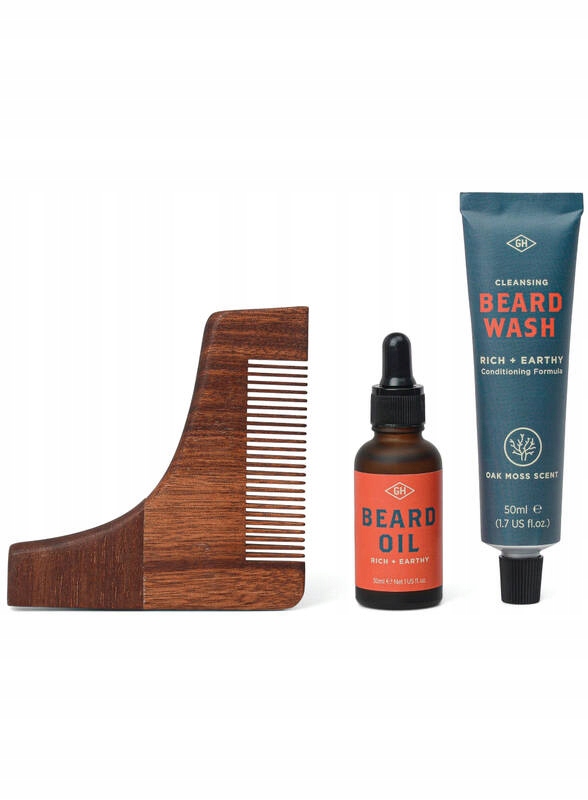 Sada pro péči o vousy Gentlemen's Hardware Beard Survival Kit