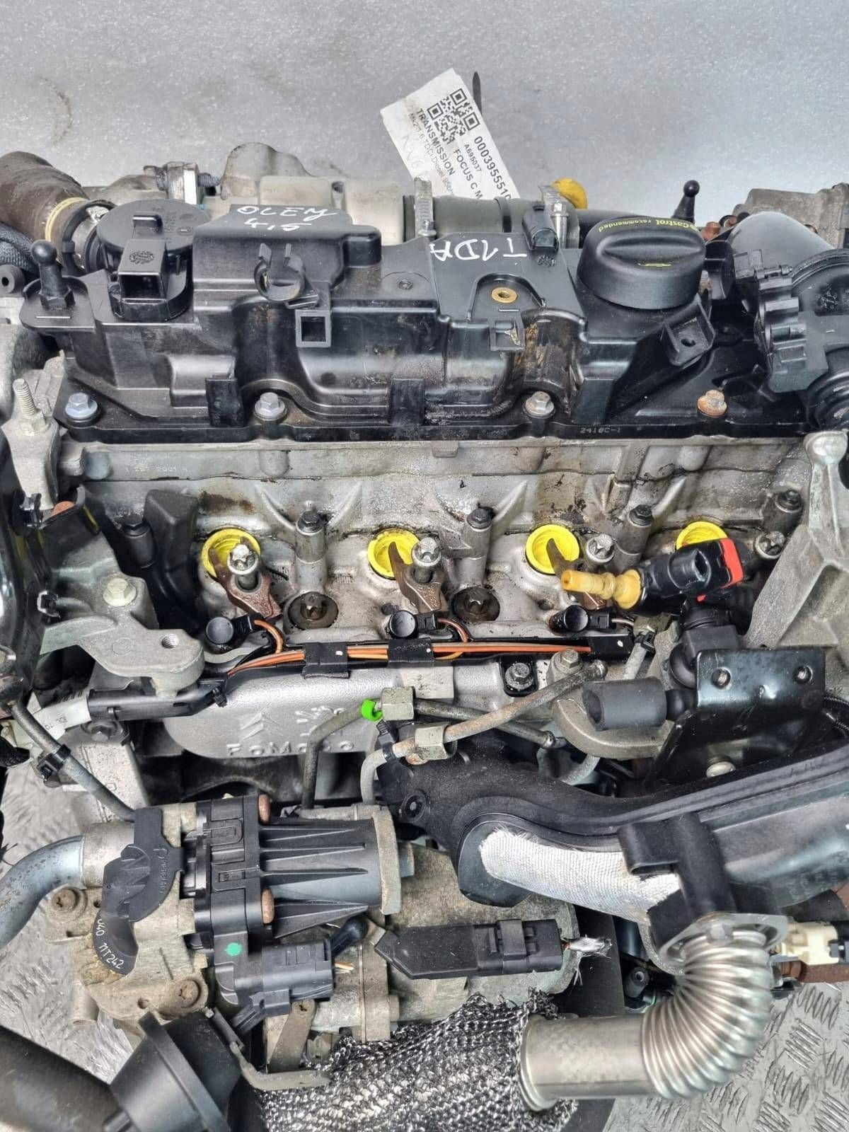 engine complete FORD C-MAX FOCUS MONDEO 1.6TDCI T1DA ODPALANY 88 TYS MIL @