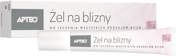 

Żel silikonowy na blizny Apteo Care 15g