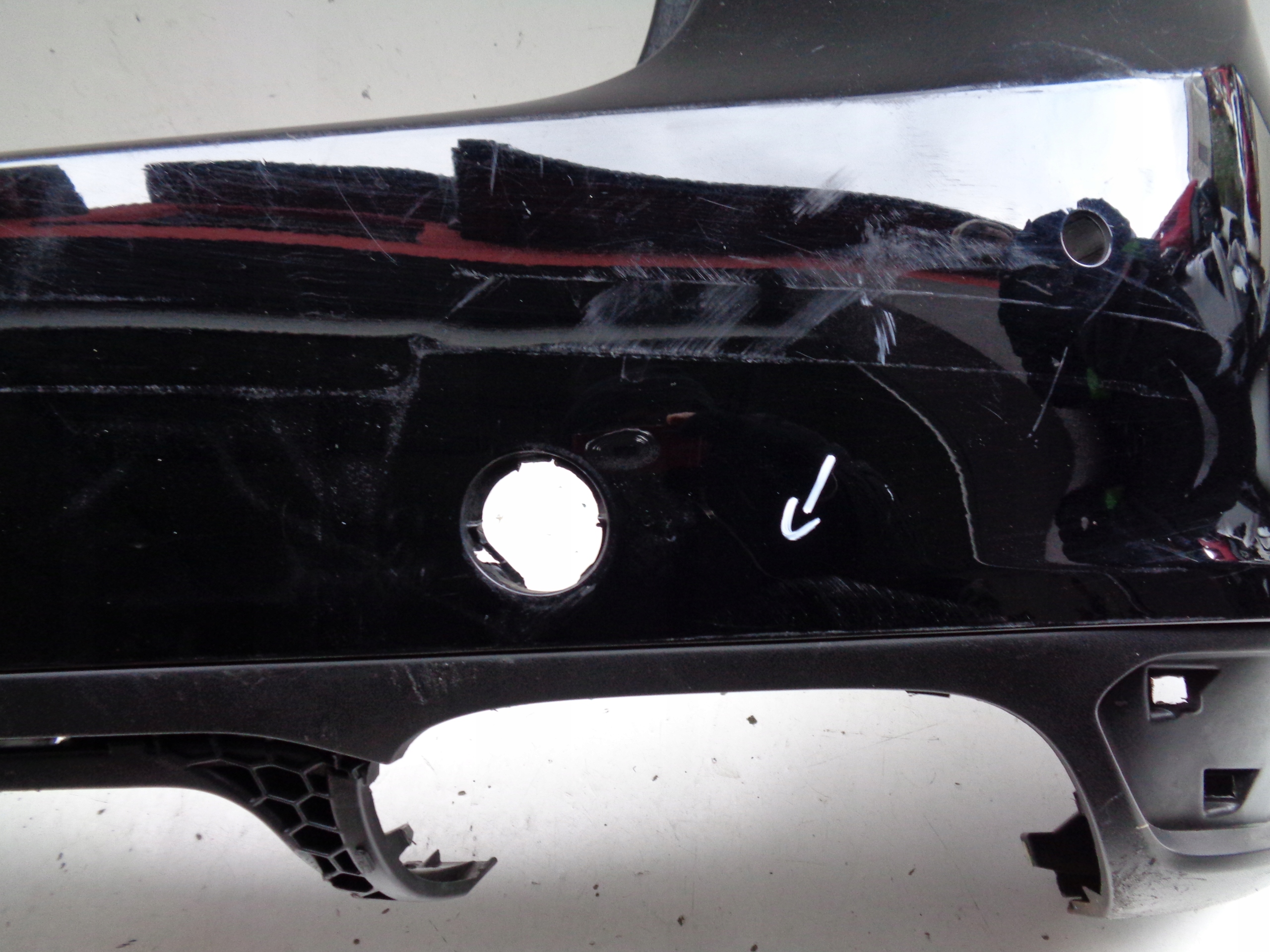 bumper rear PORSCHE CAYENNE 7P5 10-14 NR 43989