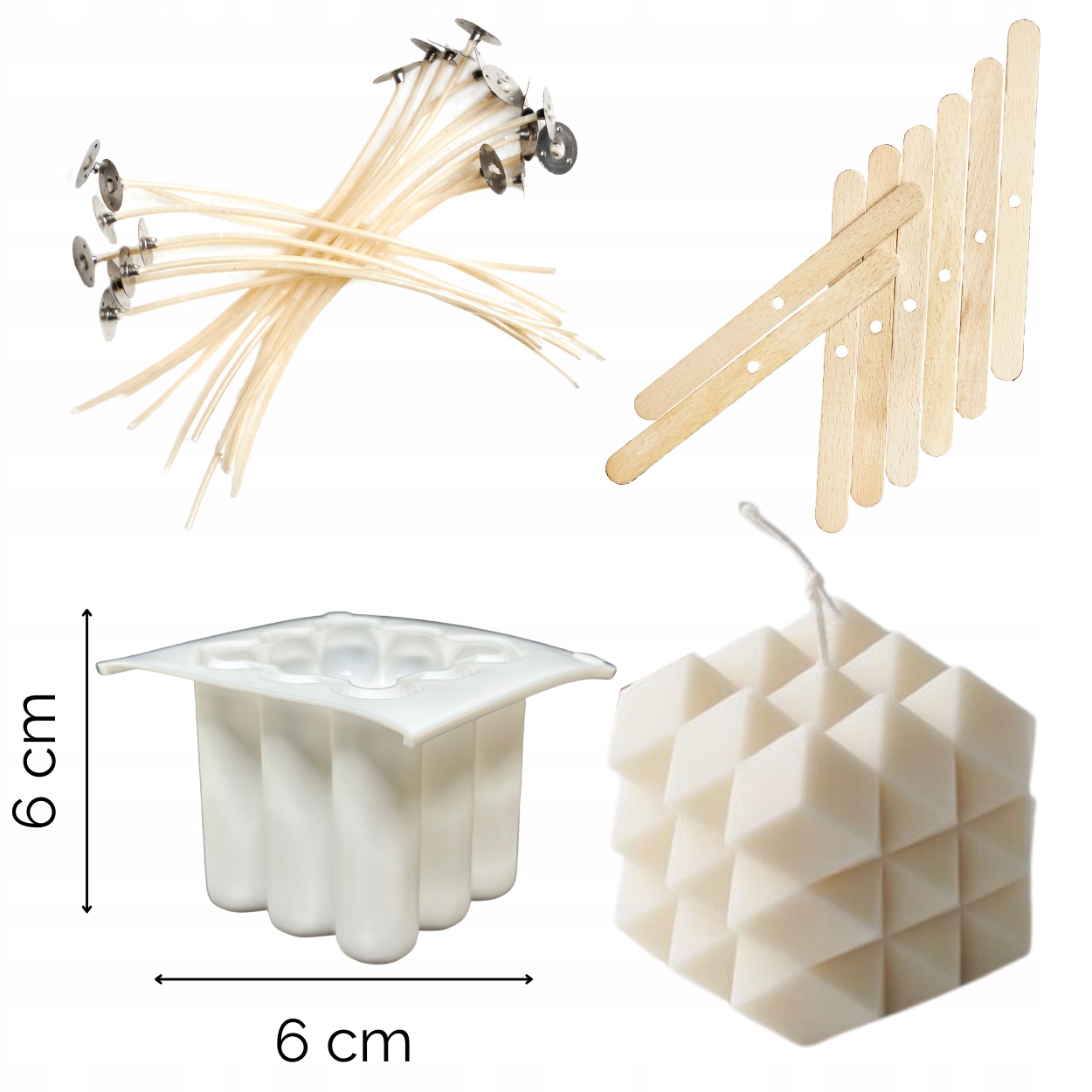 ZESTAW DO ROBIENIA ŚWIEC ŚWIECZEK SOJOWYCH PREZENT Kod producenta S1kostra