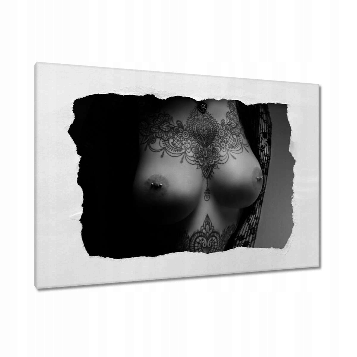 Obrazy 120x80 Dívka s tetováním