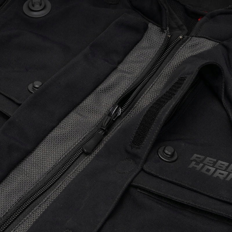 KURTKA TEKSTYLNA REBELHORN RANGE BLACK Rozmiar: S Producent Rebelhorn