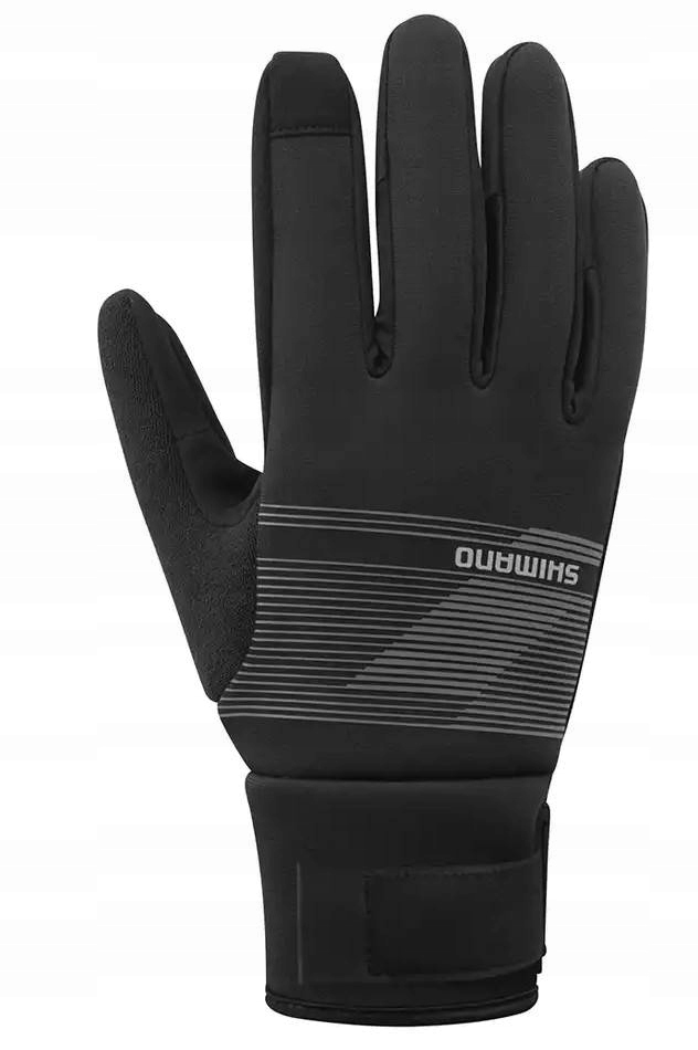 Shimano Windbreak Thermal czarne L rękawiczki