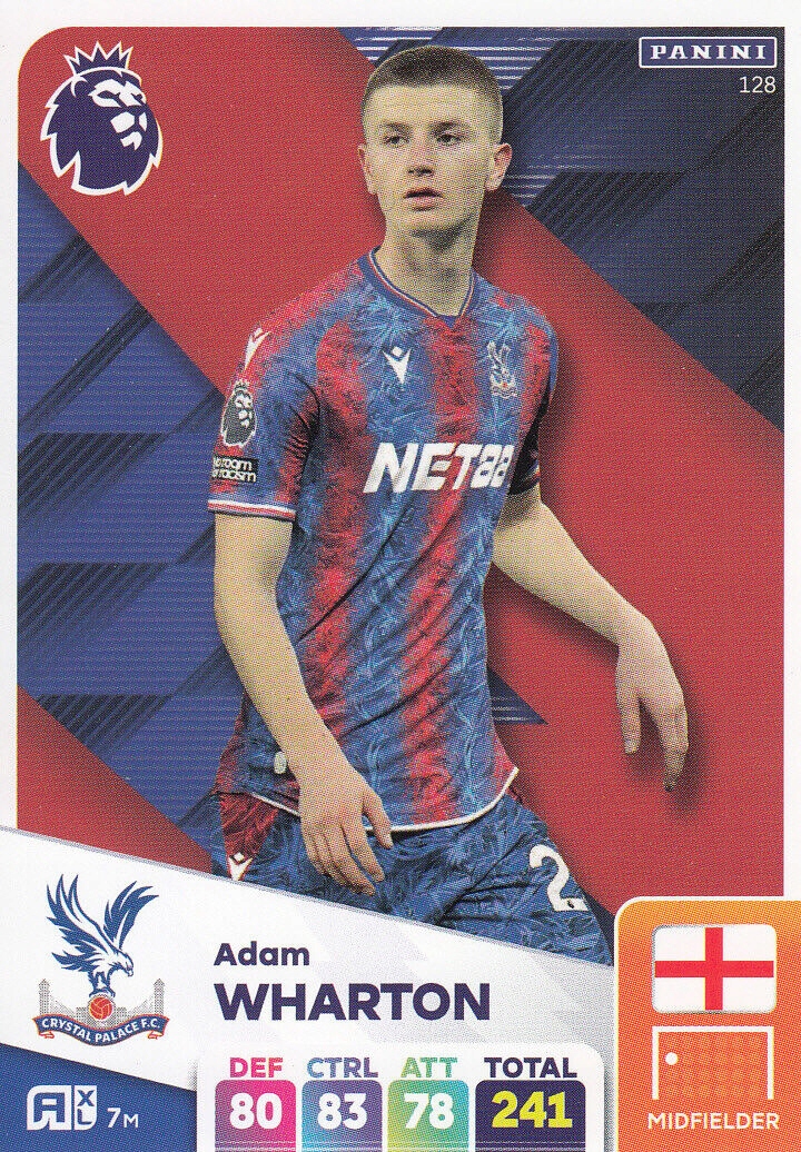Premier League 2025 Base Card Adam Wharton 128