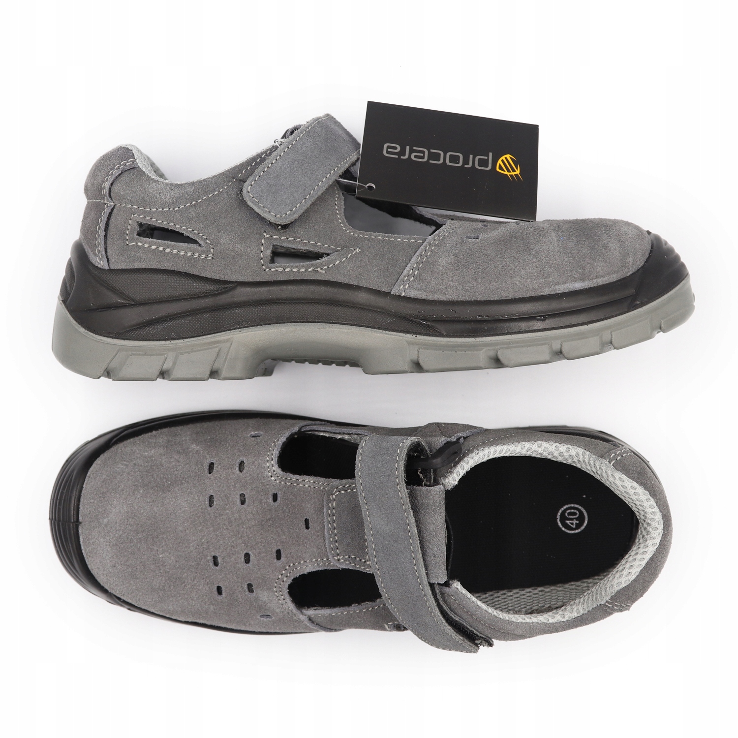 BUTY ROBOCZE SANDAŁY METALOWY NOSEK BAVARO S1 r.45