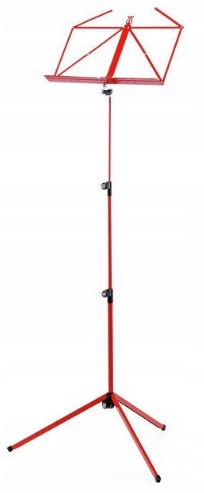 K&m 100/1 notový pult (červený)