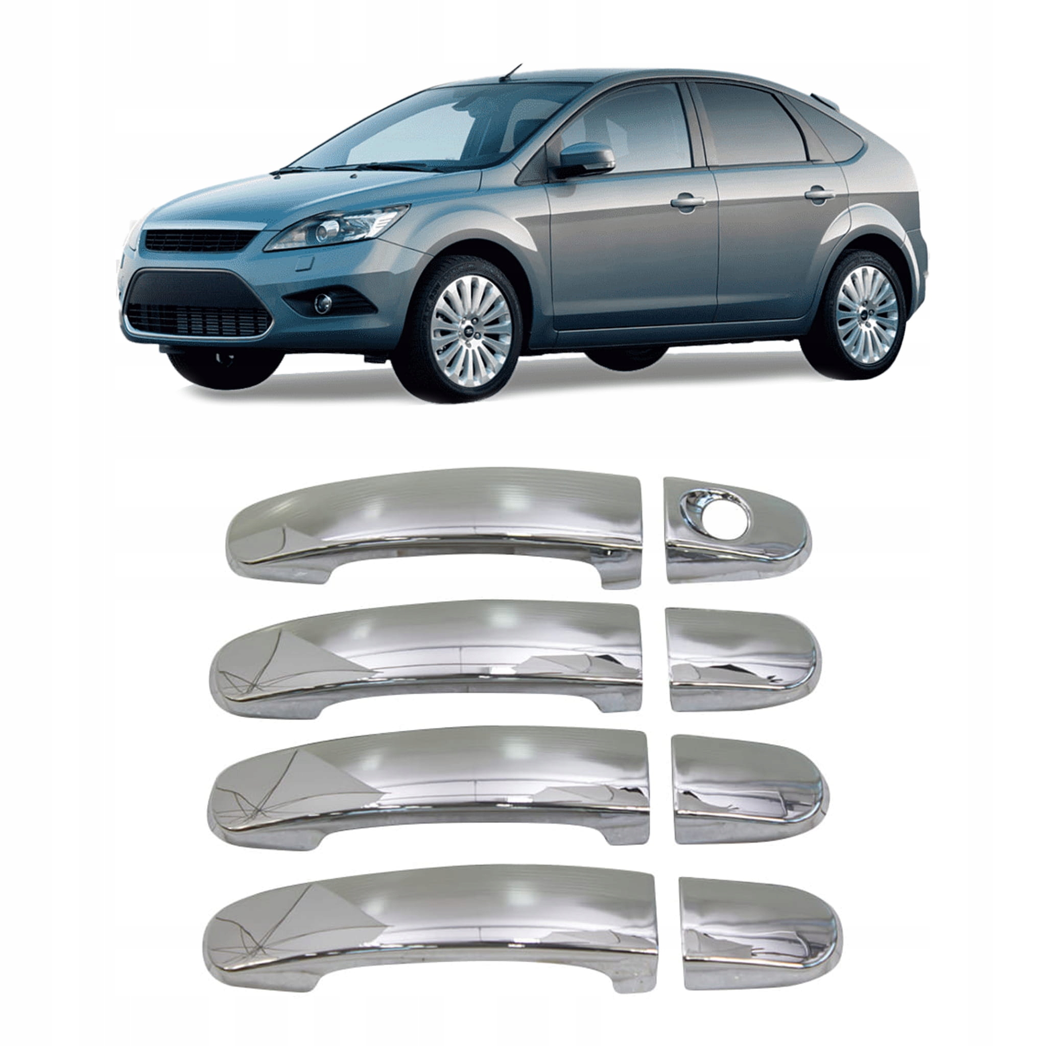 FORD FOCUS MK2 2007-2011 NAKŁADKI NA KLAMKI