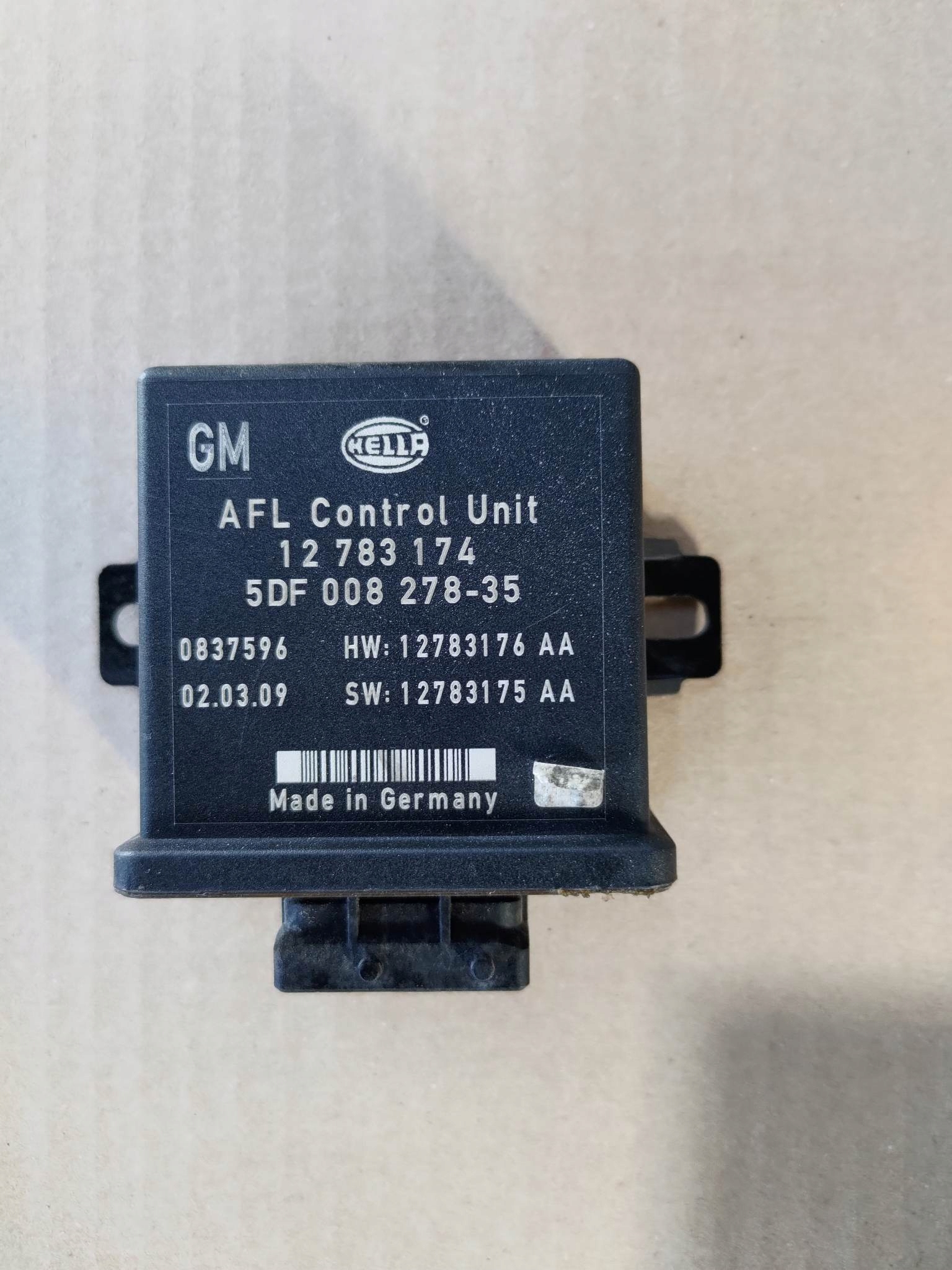 Moduł świateł XENON HELLA SAAB 9-3 AFL 12783174 OE