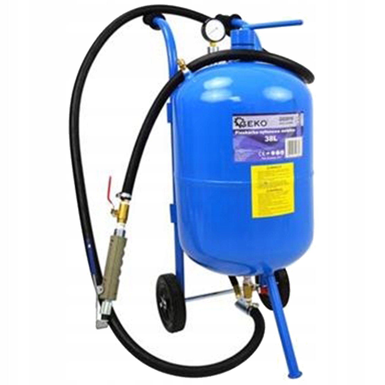 MOBILNA PIASKARKA SYFONOWA 38l + MASKA +4x DYSZA