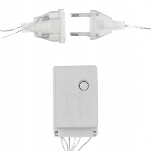 GIRLANDA ŚWIETLNA KURTYNA Z GWIAZDKAMI LED LAMPKI 2.5M Długość 261 cm