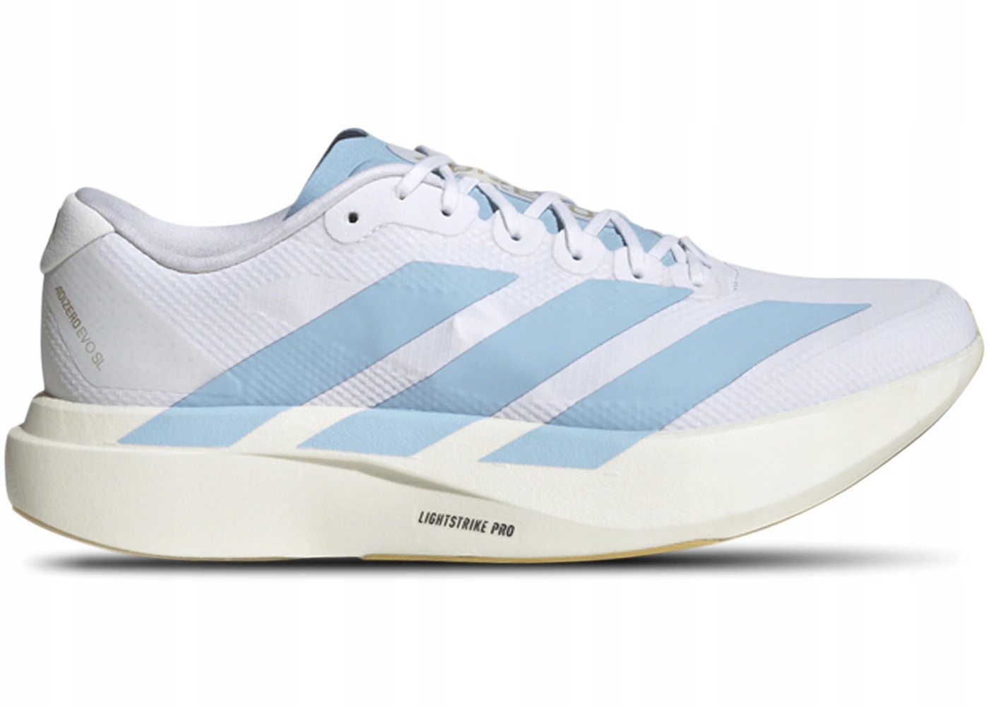 adidas Adizero Evo Sl biały niebieski męskie JQ4527 45 1/3