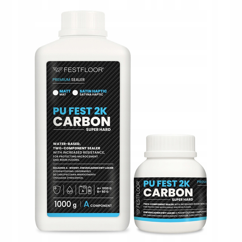 Pu Fest 2K Carbon 1,08 Kg Satén Haptic tvrdý lak