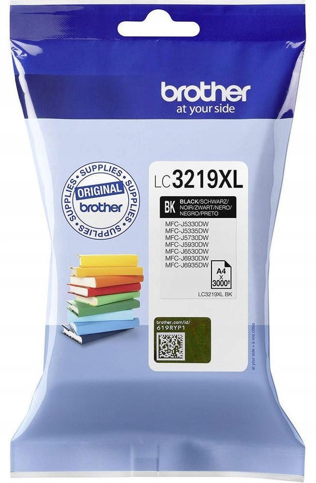 

Tusz Brother LC3219XLBK Czarny