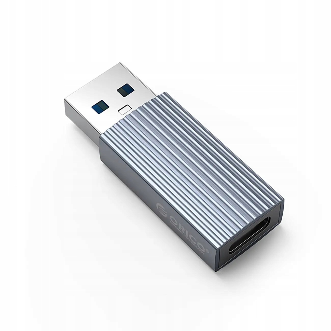 Adapter Orico Ah- AC10 przejściówka Usb- C na Usb- A 3. 1 szary Orico