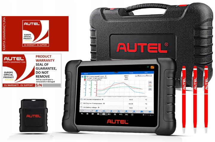 AUTEL MaxiDAS DS808TS TESTER+PROGRAMATOR TPMS J.PL Kod producenta 6937357203164