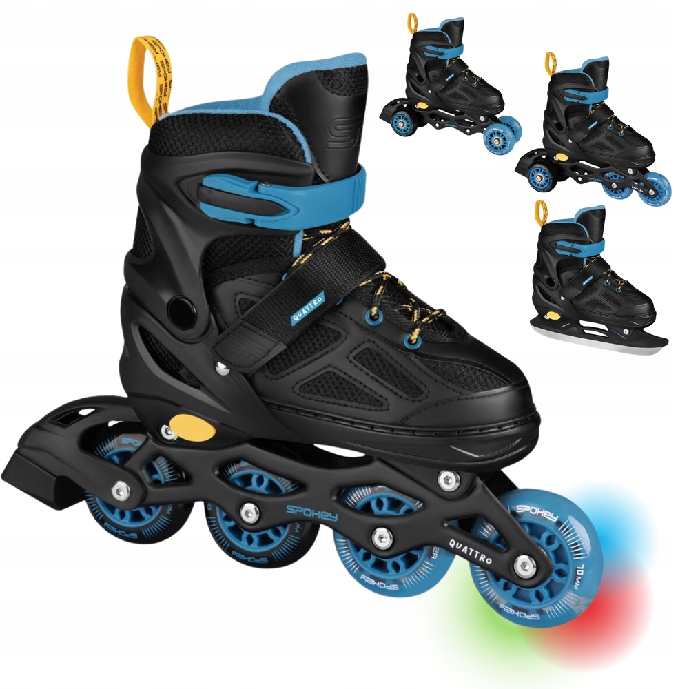 Brusle 2v1 4v1 Kolečkové Brusle Rekreační Brusle 2v1 Nastavitelné Led pro dítě