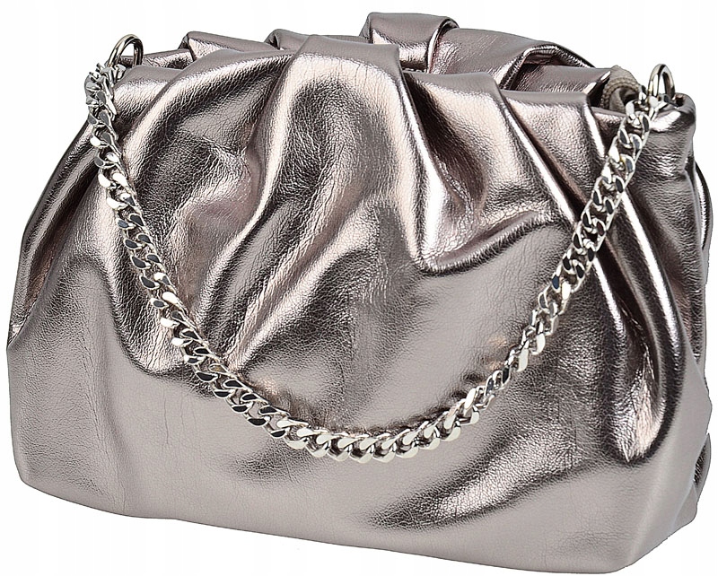 

Bestini Torebka damska listonoszka metalicznaKOLOR