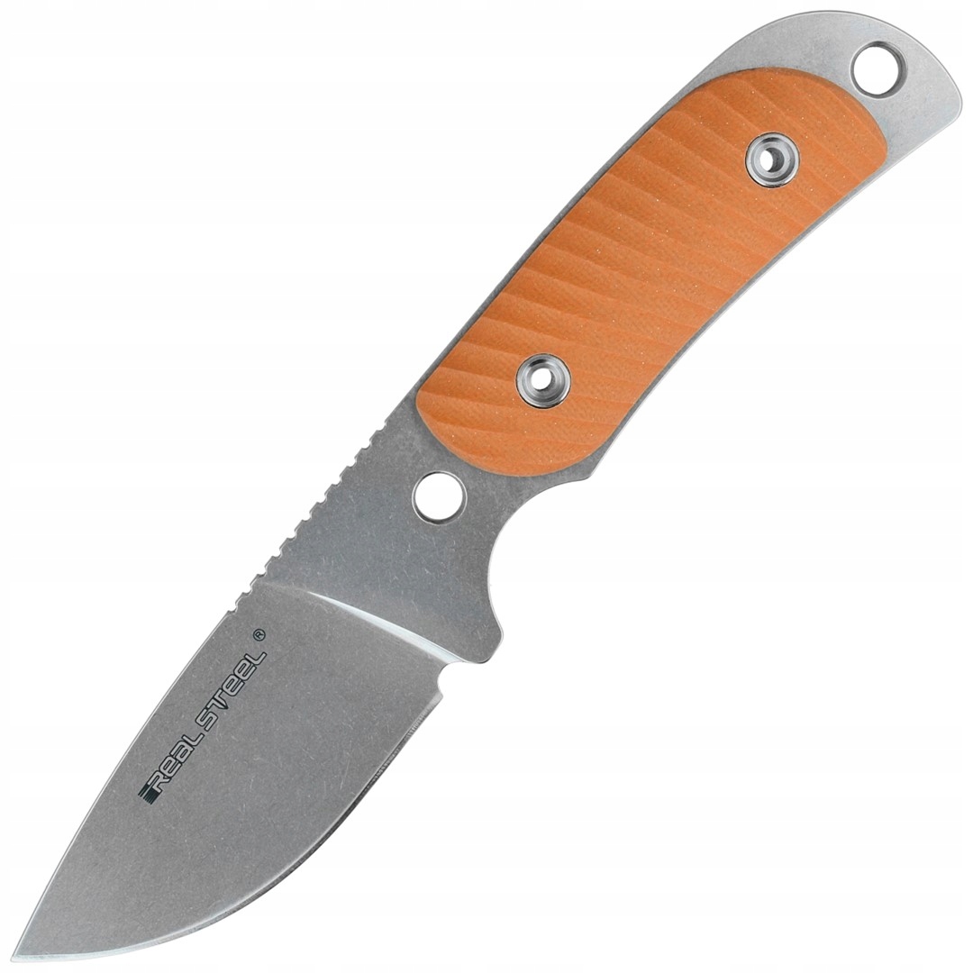 Nůž Real Steel Hunter 165 Orange G10, Stonewashed