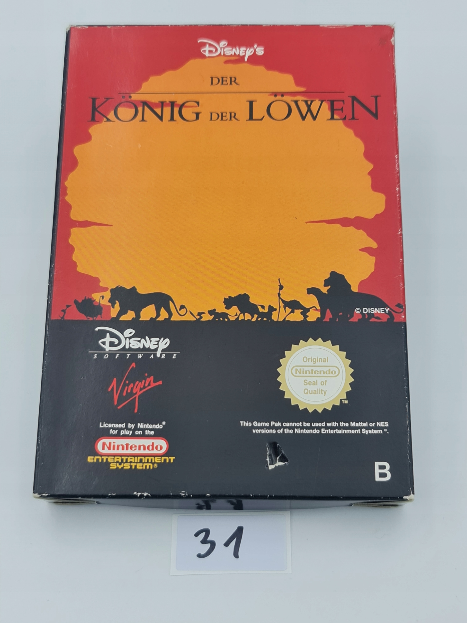 NINTENDO NES THE LION KING Stan używany 299 zł Sklepy, Opinie