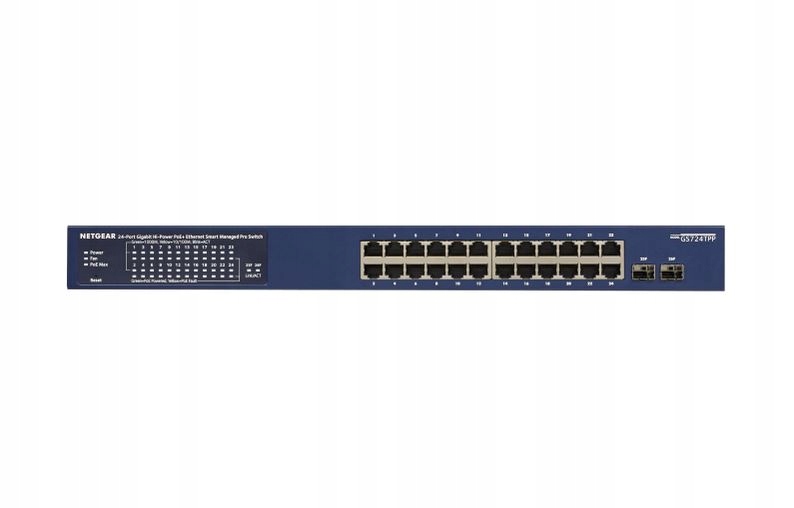 Gigabitový prepínač PoE 24-port GS724TPP-100EUS