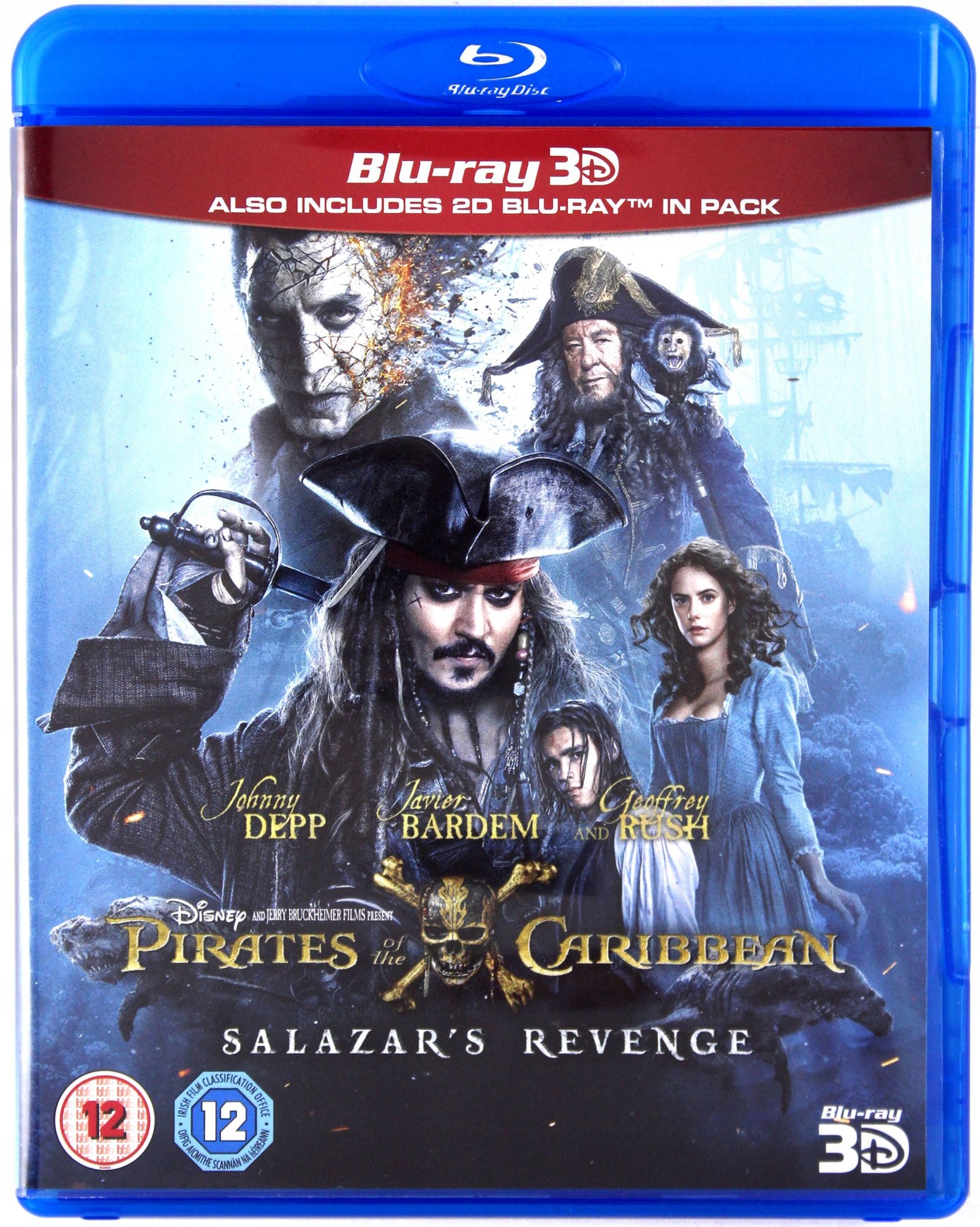 

Pirates Of The Caribbean: Salazars Revenge 3D (blu