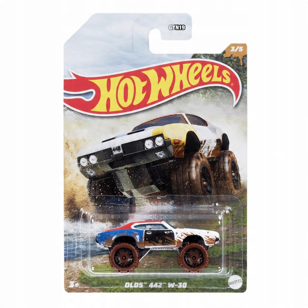 

Hot Wheels Mud Runners, Olds 442 W-30