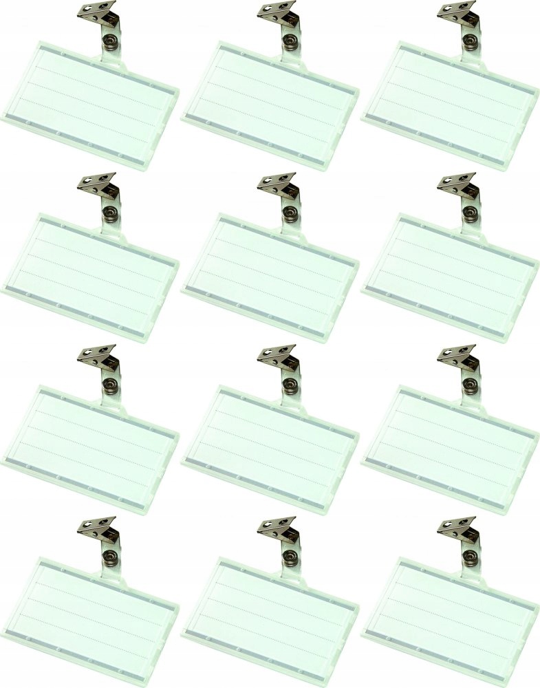 Identyfikator Donau z klipsem 92-58mm x12