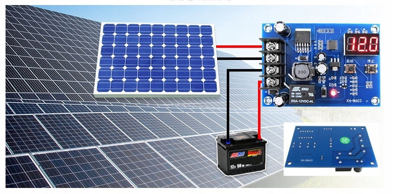 Sterowanie XH-M603 ładowarka akumulatorów 12-24V Model XH-M603