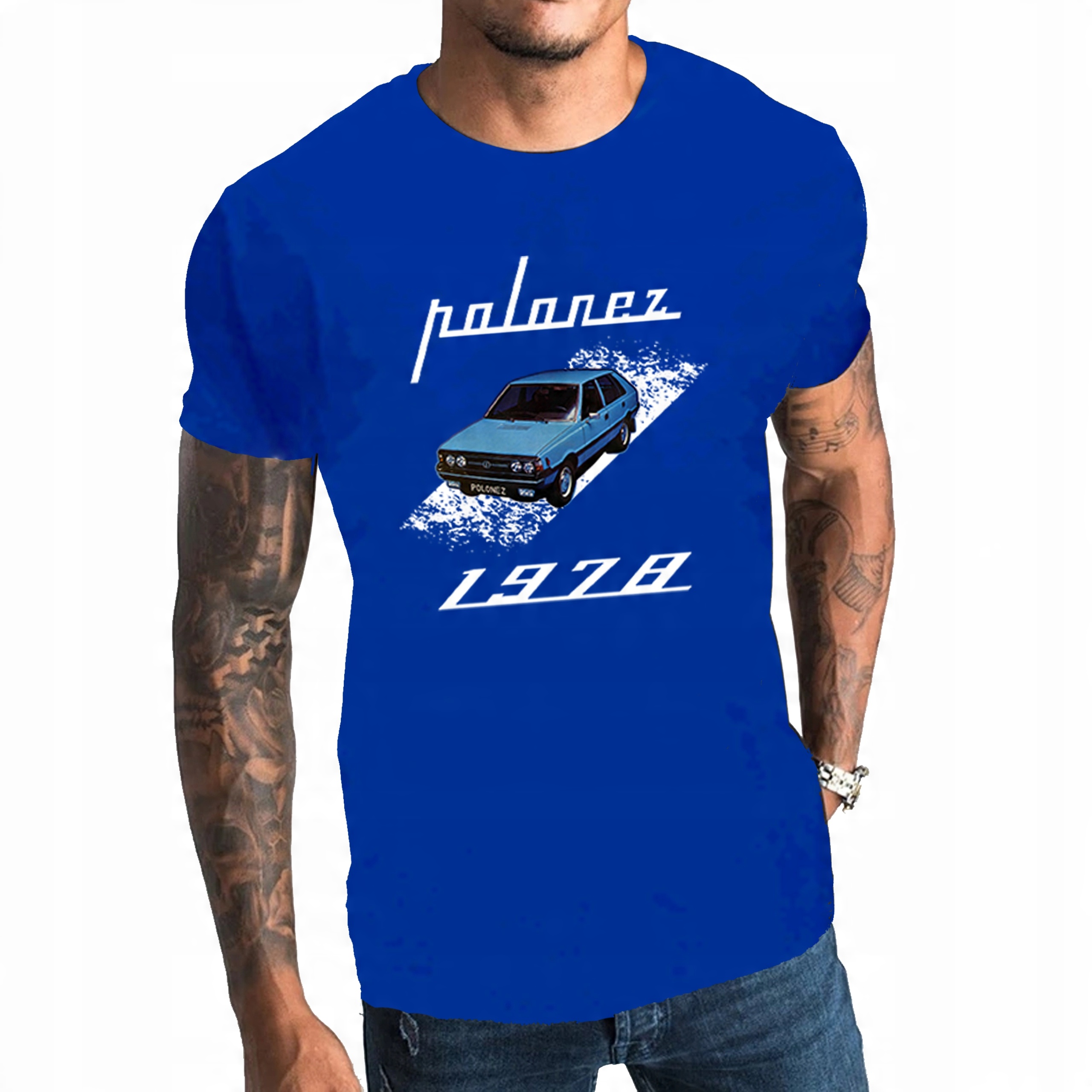 

Koszulka męska auto Polonez fan motoryzacji M