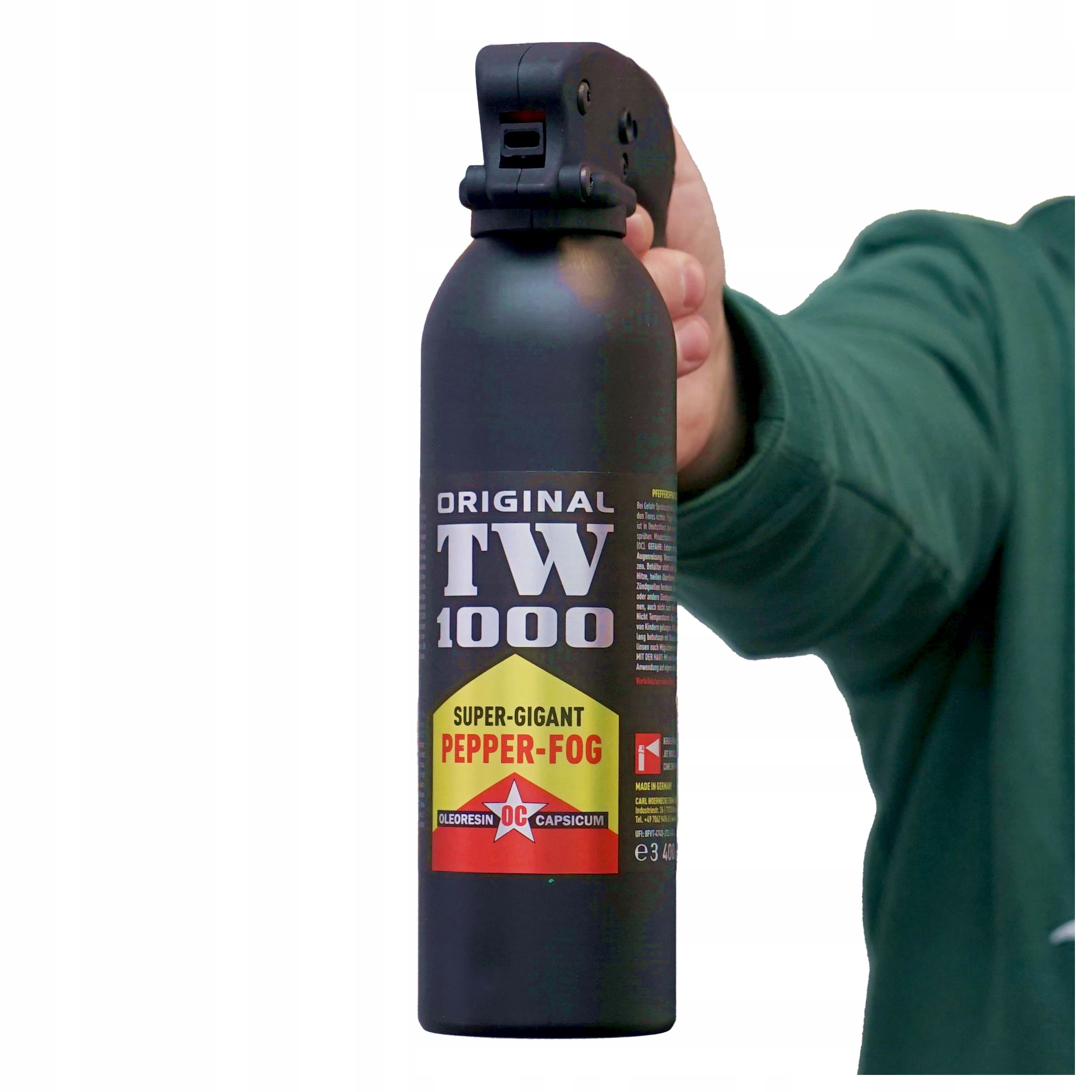 Gaz Pieprzowy Gaśnica Gaz Obronny Gaśnica Hoernecke Tw 1000 Chmura 400 ml