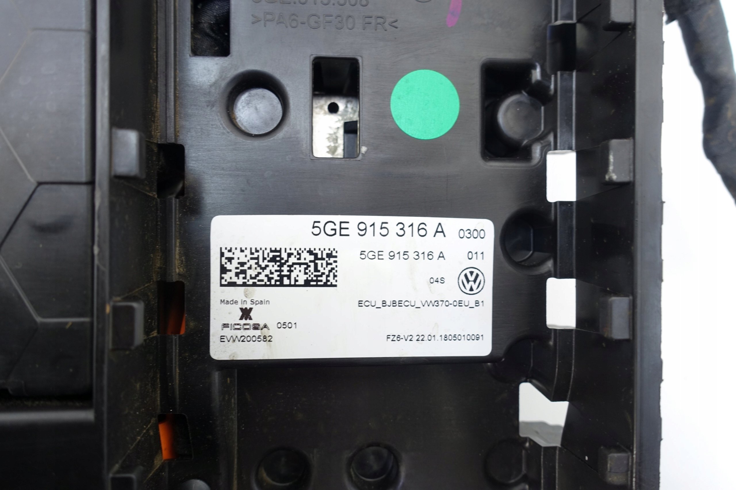 Vezerlő egység modul VW E-GOLF E-UP 5GE915316A