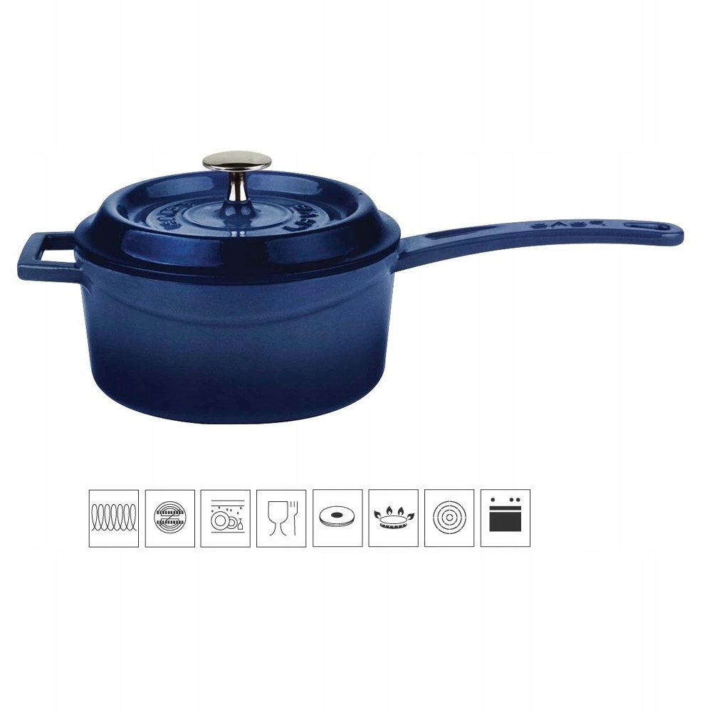 Lava Metal Liatinová rajnica 16 cm modrá