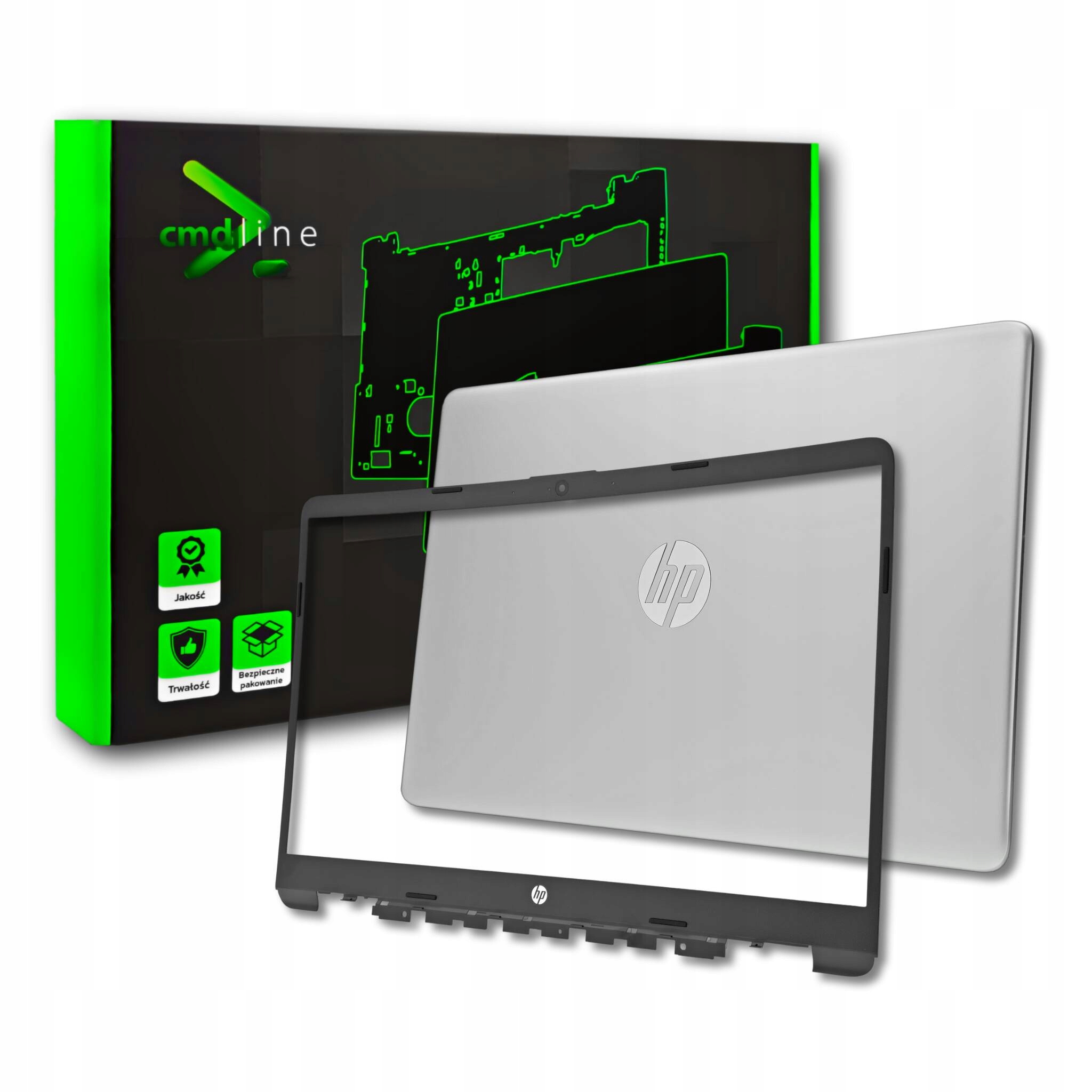 Obudowa Matrycy Klapa Ramka Do Hp 15-DY 15-EF 15S-EQ 15S-FQ Sil
