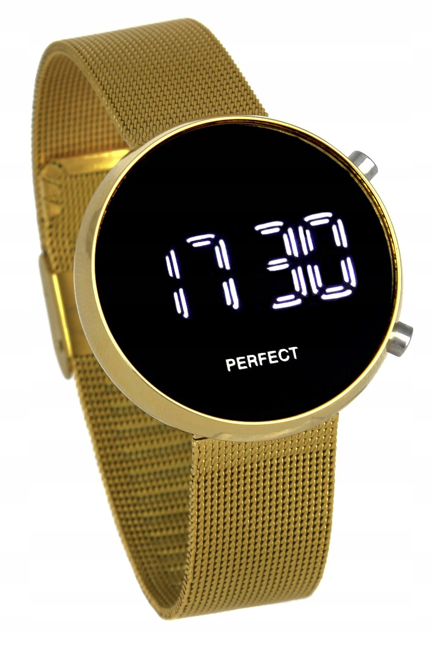 

Zegarek - Led - elektroniczny - Perfect- Mesh