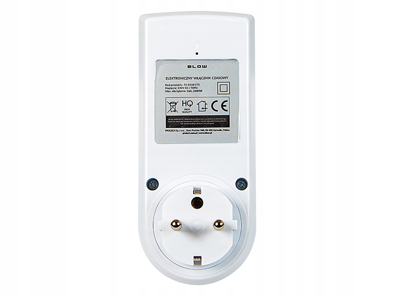 Programator czasomierz cyfrowy T5 Kod producenta 72-016#